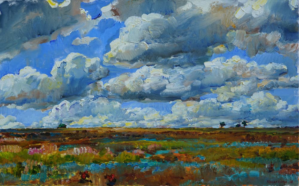 Big Sky Countryside by Andrii Kutsachenko — canvas wall art