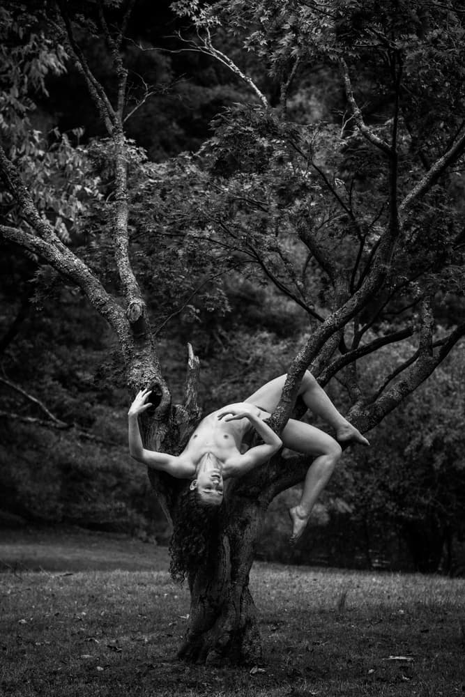 Ethereal Tree Nude by JAE — canvas wall art