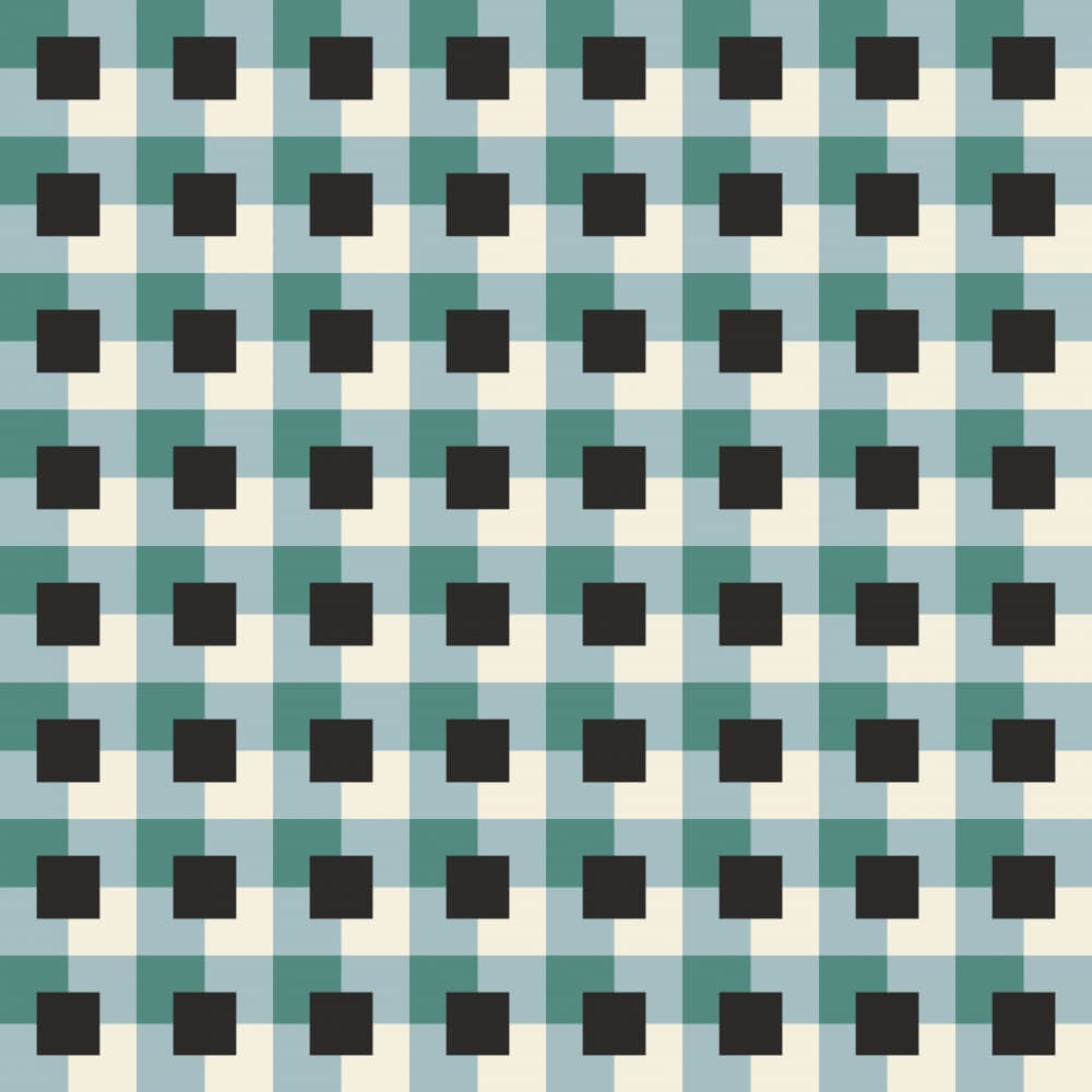 Geometric Grid Pattern by Little Dean — canvas wall art