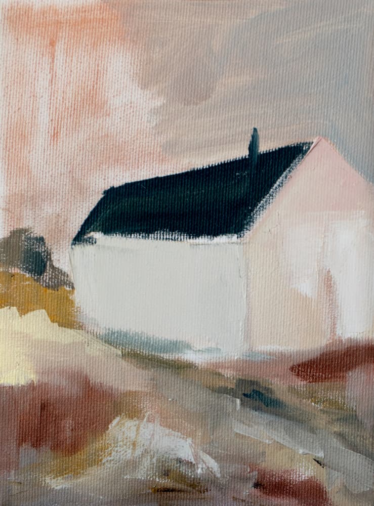 Quiet Country Home by Tamar Green — canvas wall art
