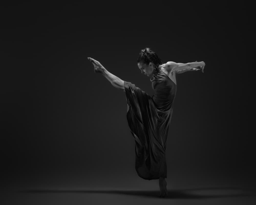 Elegant Dance Form by Rob Li — canvas wall art