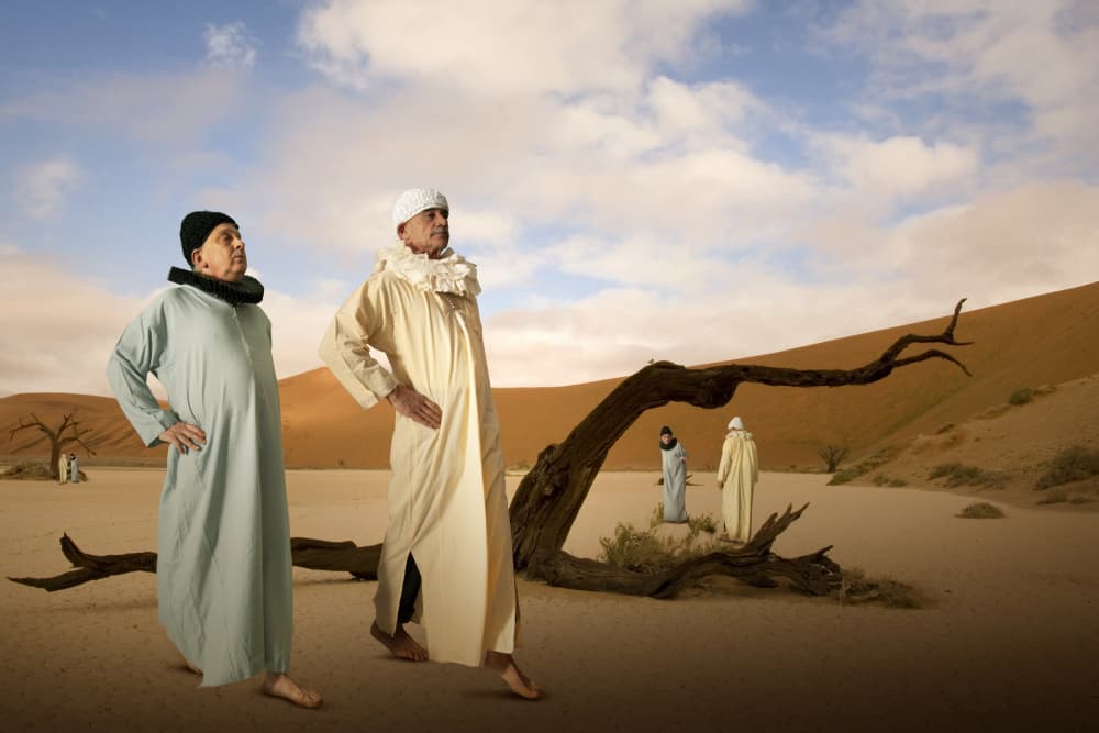 Desert Men Standing Tall by Christine von Diepenbroek — canvas wall art