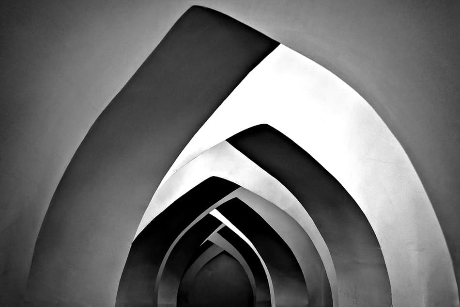 Arched Passage by Mohammadreza Momeni — canvas wall art