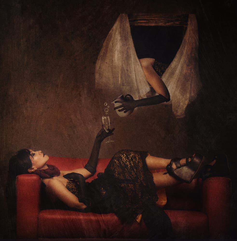 Mysterious Cocktail Hour by Hari Sulistiawan — canvas wall art