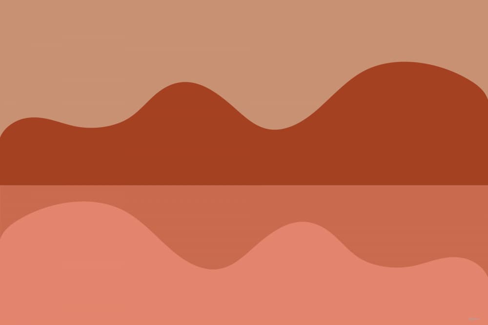 Warm Desert Waves by Sue Skellern — canvas wall art