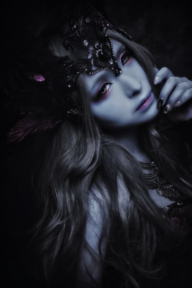 Dark Fantasy Queen Portrait by KOIKI — canvas wall art