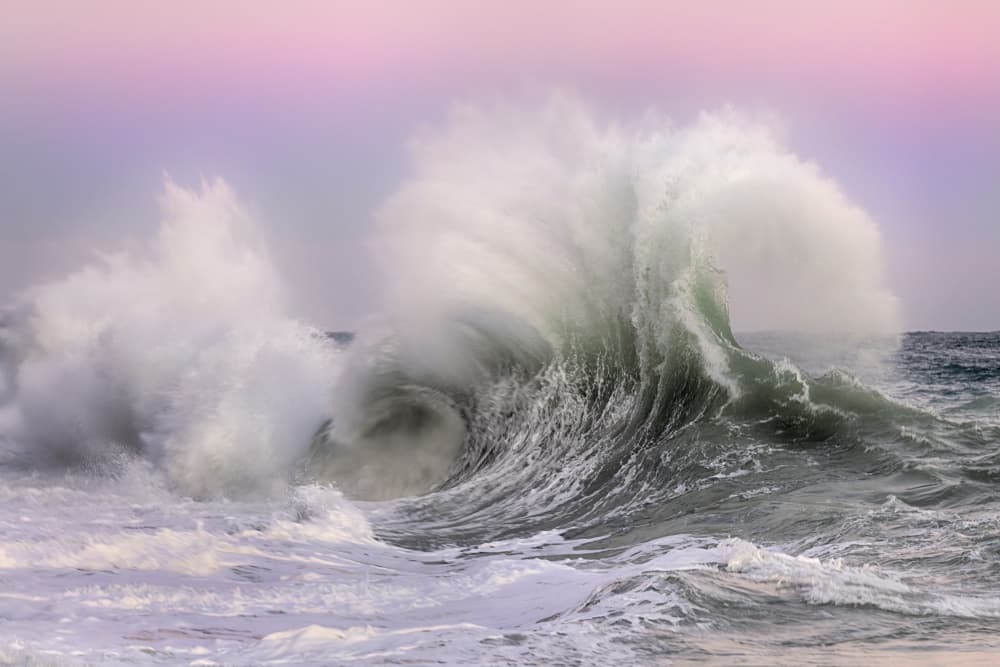 Powerful Ocean Wave by Paolo Bolla — canvas wall art
