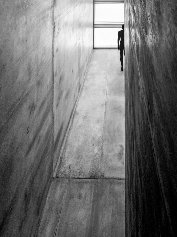 Solitary Hallway Light by Stephan Rückert — canvas wall art