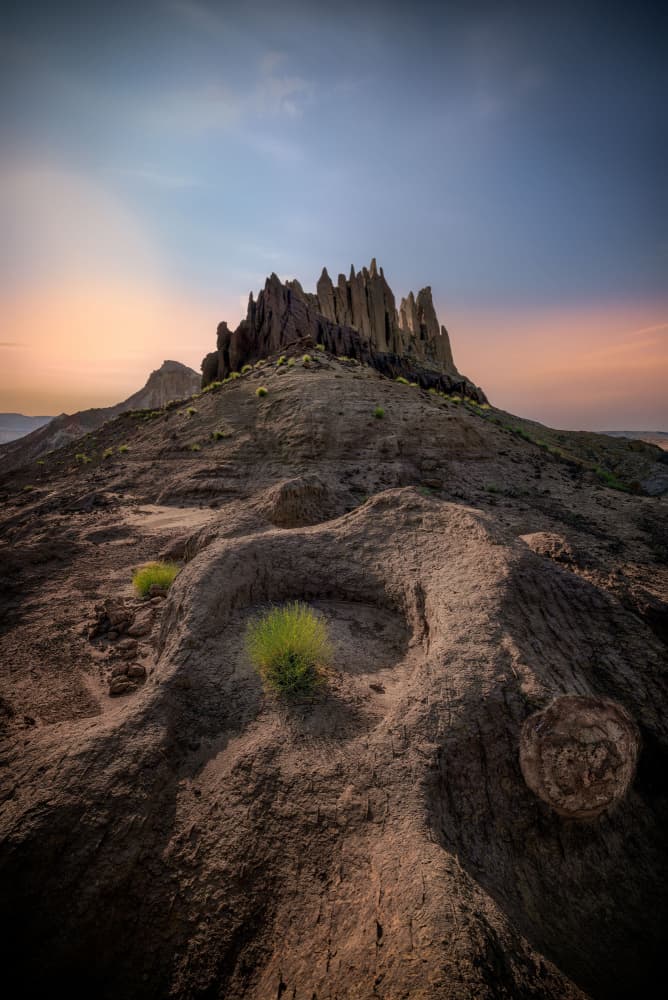 Ancient Desert Spires by YANGYING — canvas wall art