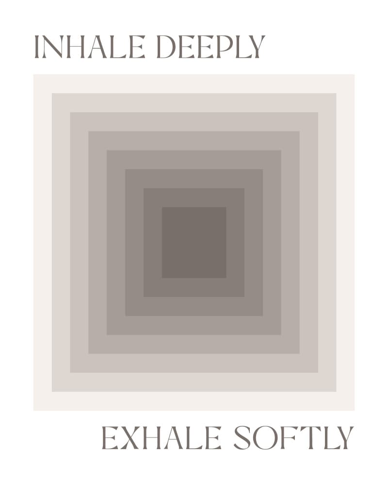 Inhale Exhale Deeply by KsanaKalpa — canvas wall art