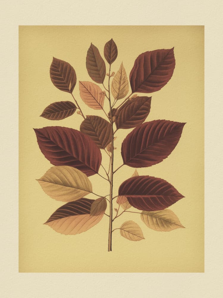 Autumnal Botanical Study by Andreas Magnusson — canvas wall art