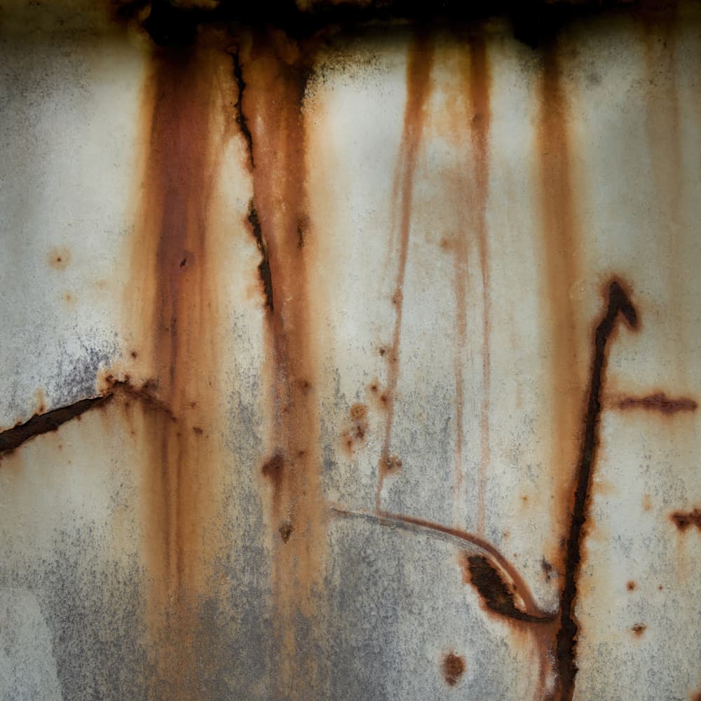 Grungy Rust Streaks by Studio Meikle — canvas wall art
