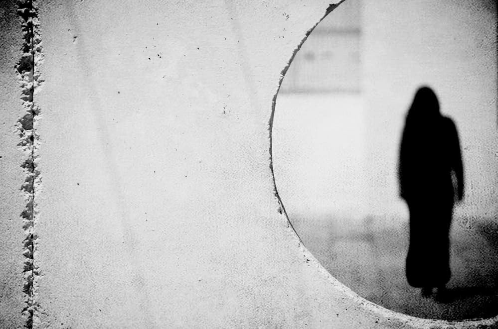Shadow Walker by Milena Seita — canvas wall art