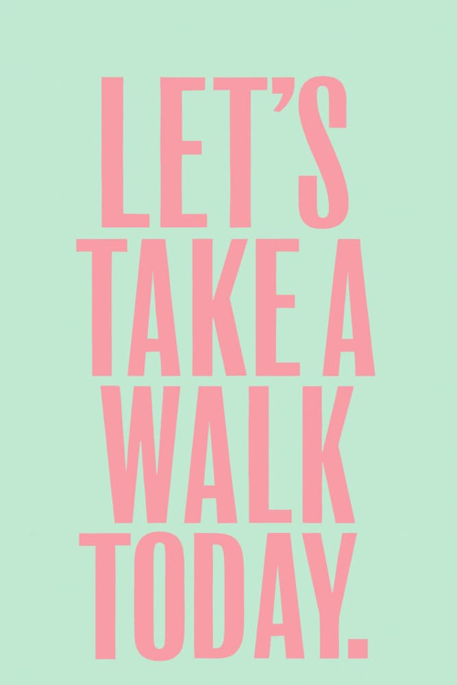Let`s take A Walk Today by Treechild — canvas wall art