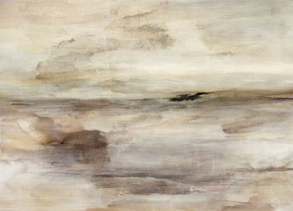 Misty Neutral Landscape by Gemma Bardot — canvas wall art