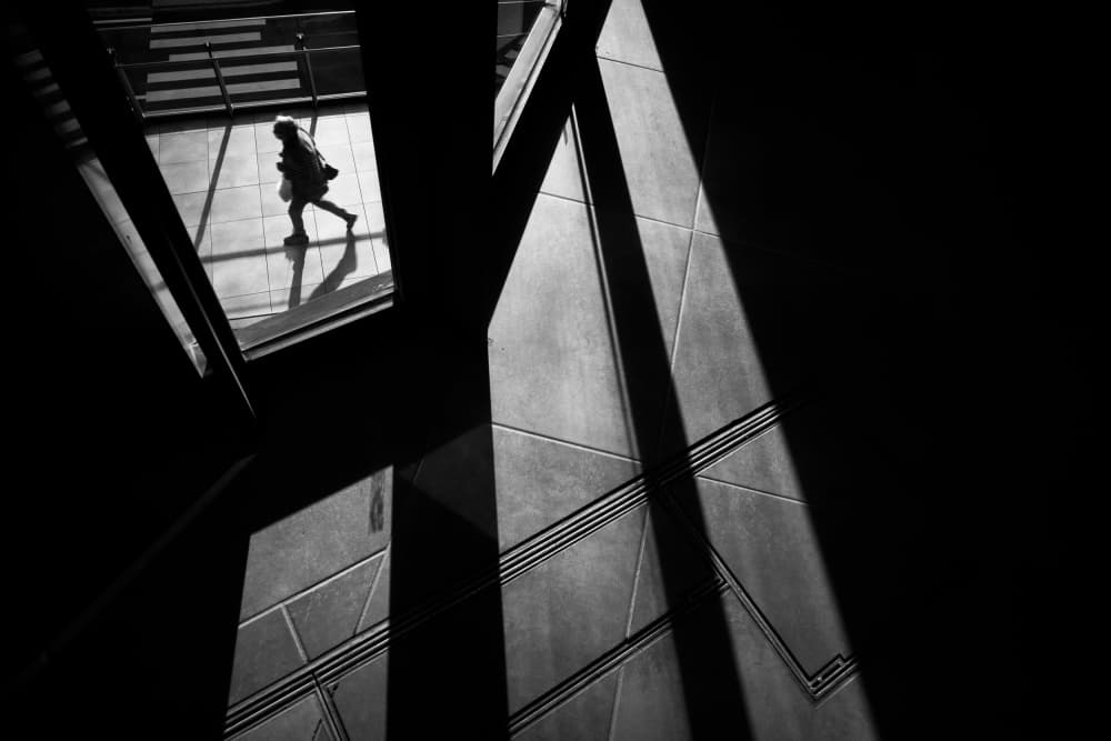 Architectural Shadow Play by Satoshi Hata — canvas wall art