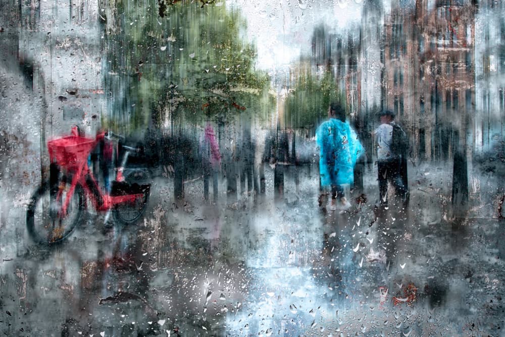 After the rain in London by Nicodemo Quaglia — canvas wall art