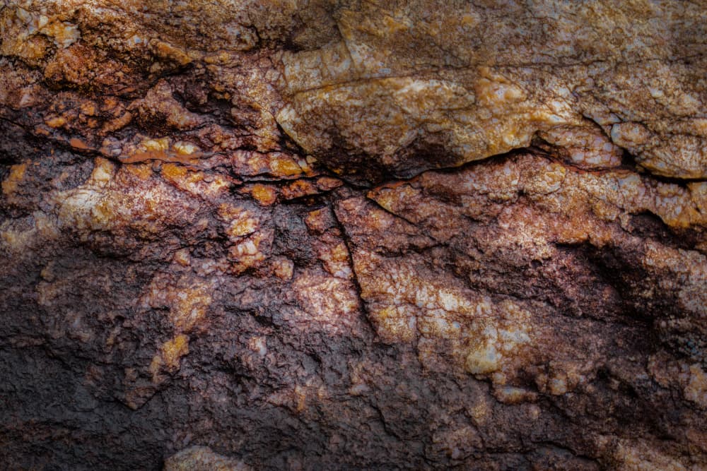 Earthy Rock Texture by Studio Meikle — canvas wall art