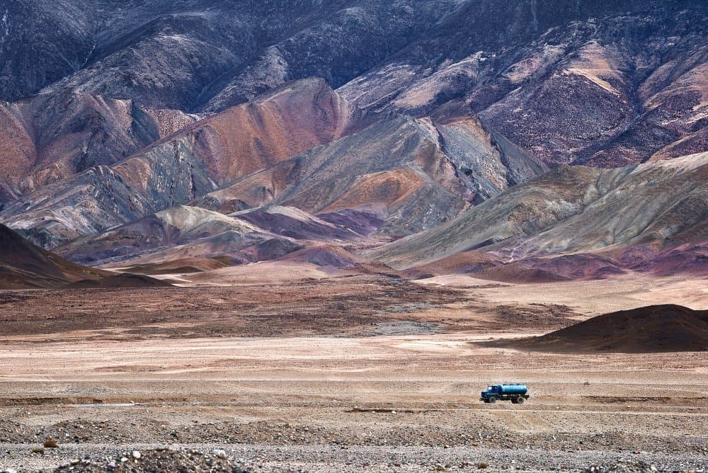 Vast Desert Mountains by swapnil deshpande — canvas wall art