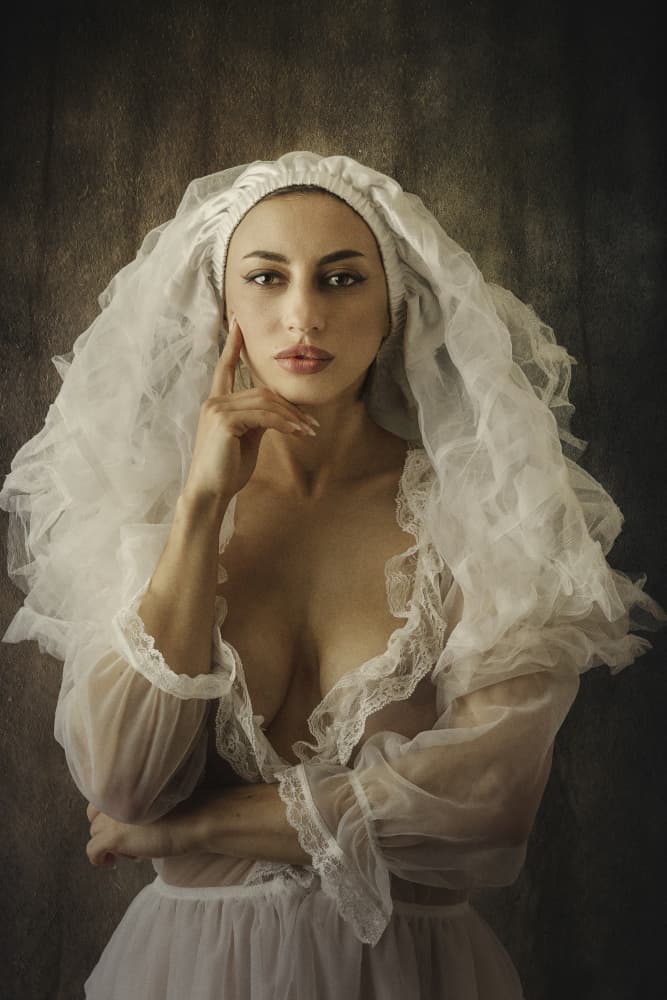 Pensive Bridal Veil by Eddie Kavanagh — canvas wall art