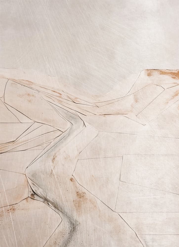Arid Earth Patterns by Alma — canvas wall art