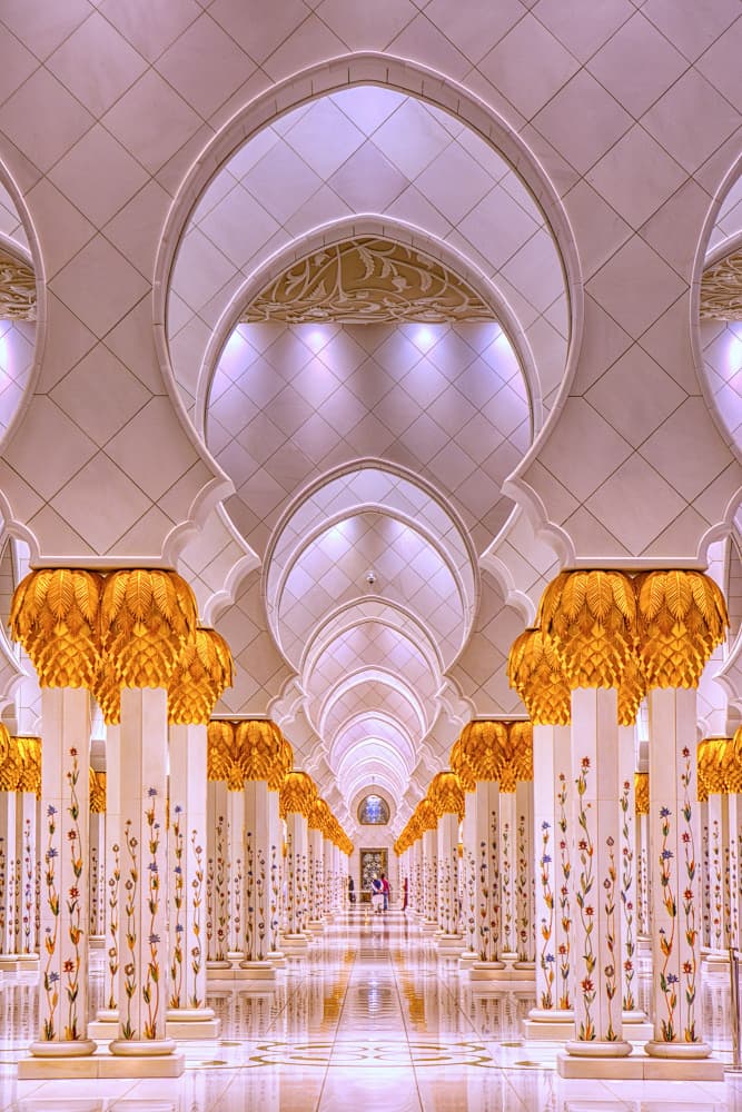Grand Mosque Arches by Judith Kuhn — canvas wall art