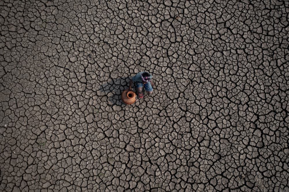Cracked Earth Drought by Azim Khan Ronnie — canvas wall art