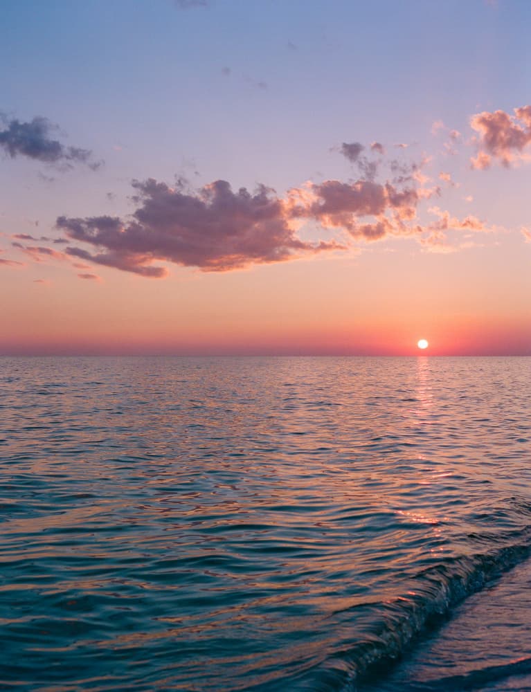 Serene Ocean Sunset by Bethany Young — canvas wall art