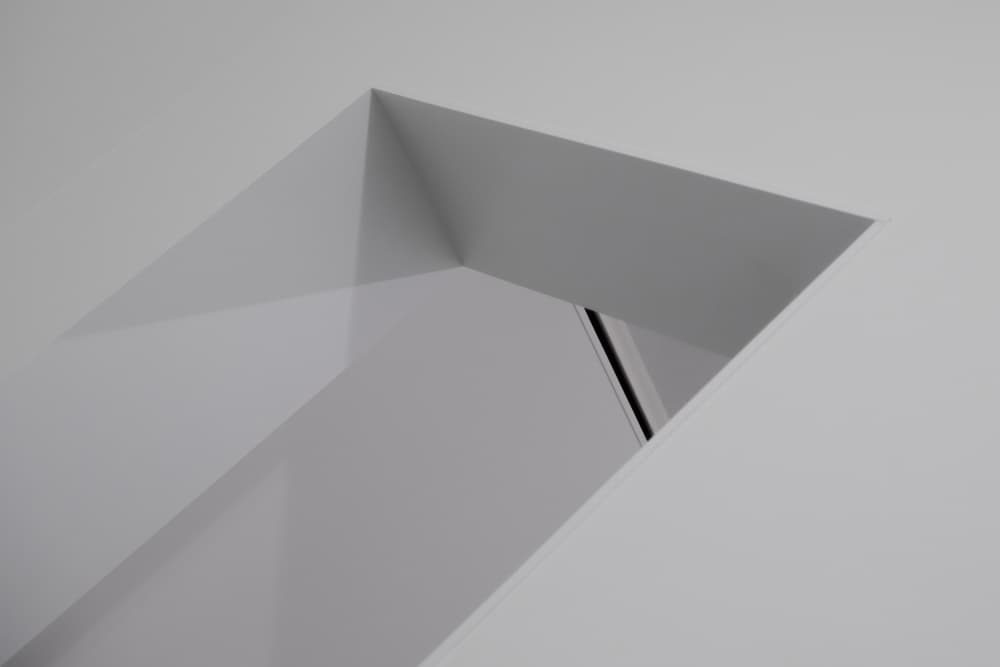 Minimalist White Geometry by Anita Martin AnnaPileaFotografie — canvas wall art