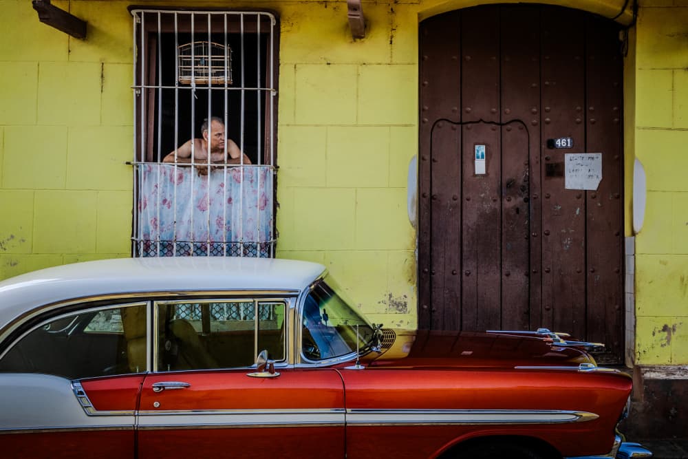 Cuban Street View by Tony Xu — canvas wall art