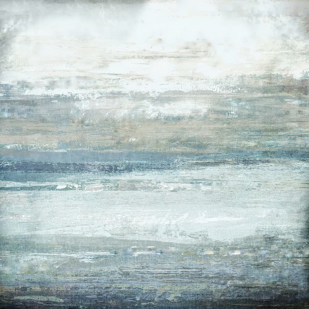 Abstract Ocean Horizon by Alpenglow Workshop — canvas wall art