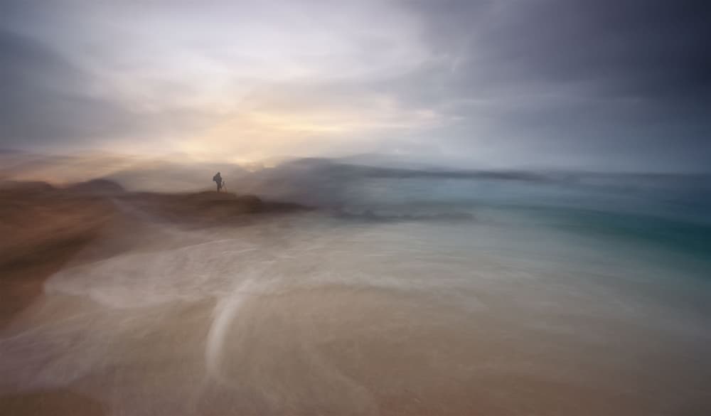 Dreamy Coastal Solitude by Santiago Pascual Buye — canvas wall art