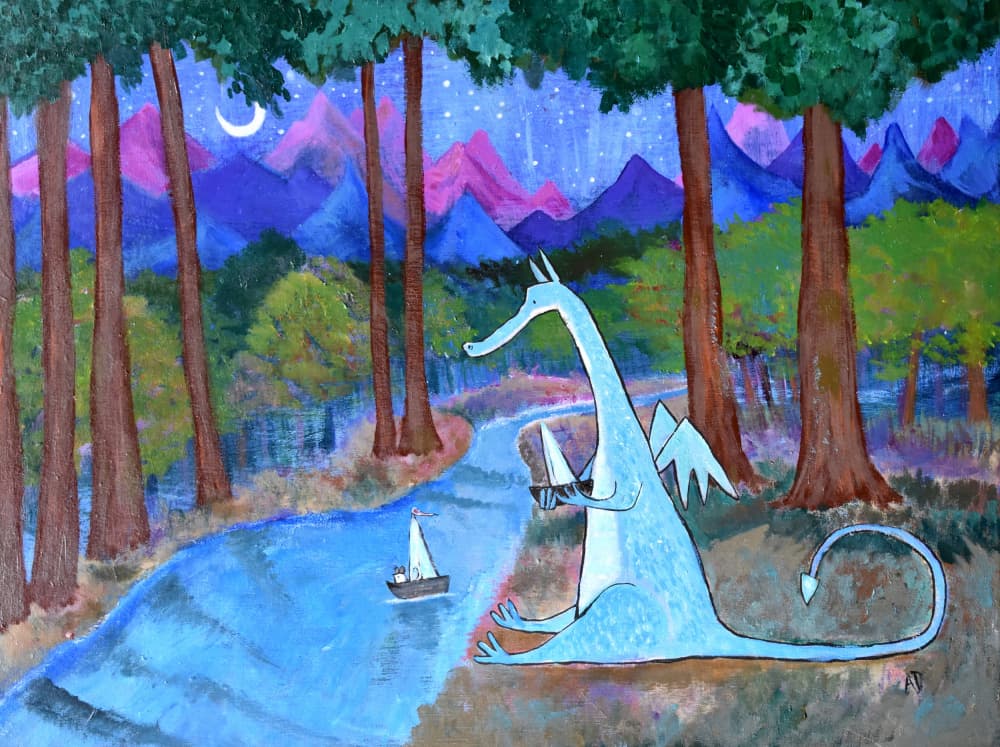 Adventureswithmice by Andrea Doss — canvas wall art