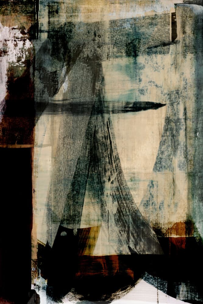 Textured Abstract Shapes by cartissi — canvas wall art