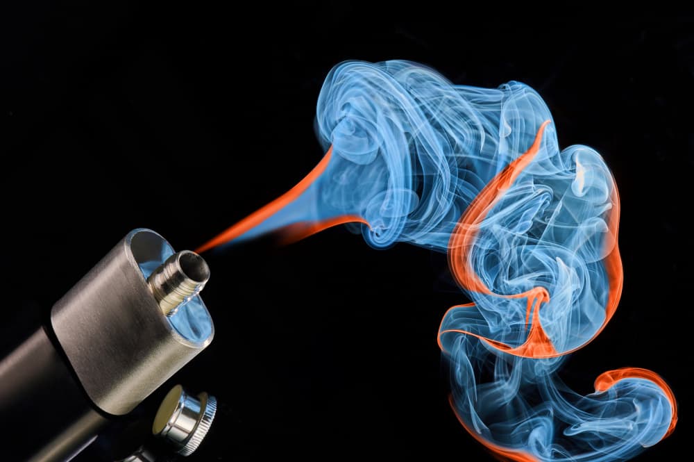 Dynamic Smoke Stream by Drazen Sokac — canvas wall art