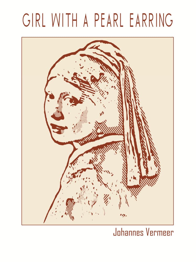 Classic Female Profile by Doa Project — canvas wall art