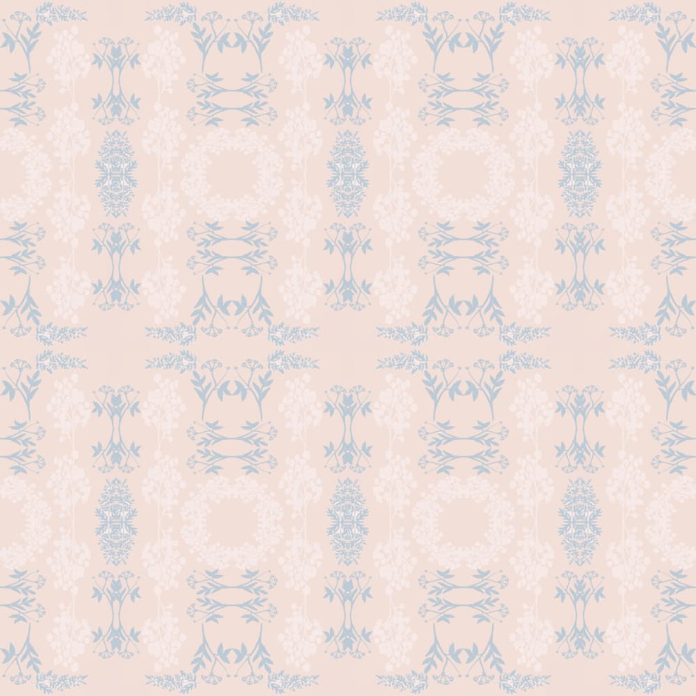 Soft Floral Pattern by Gemma Bardot — canvas wall art