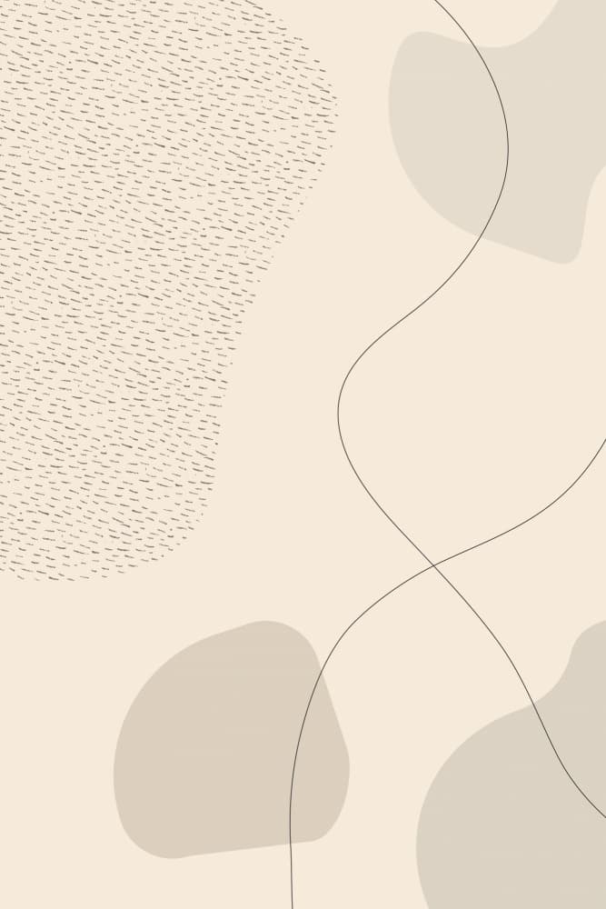 Muted Organic Shapes by Melanie Viola — canvas wall art