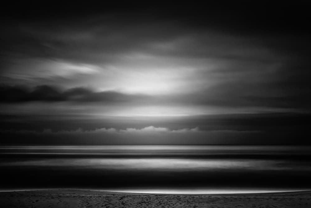 Serene Ocean Horizon by João Castro — canvas wall art