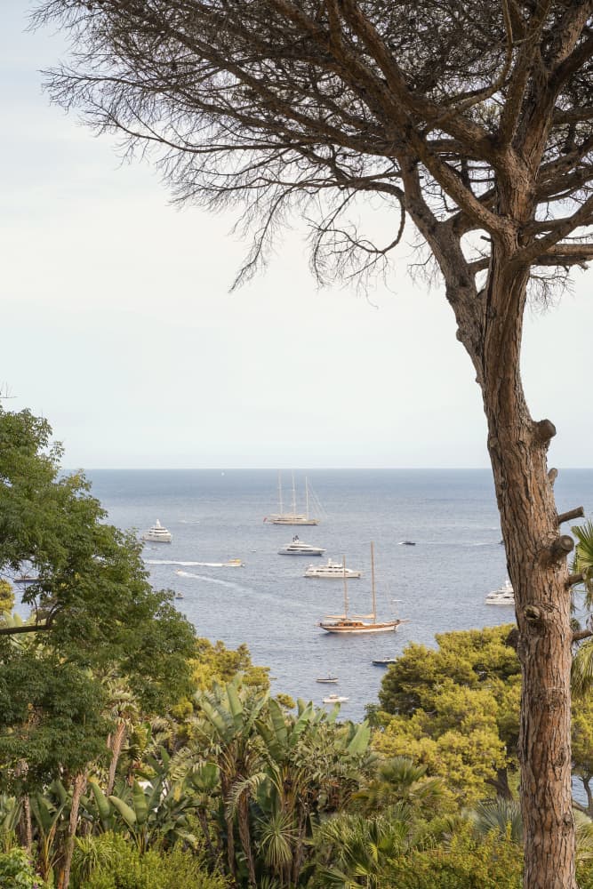 Serene Coastal Yacht View by Henrike Schenk — canvas wall art