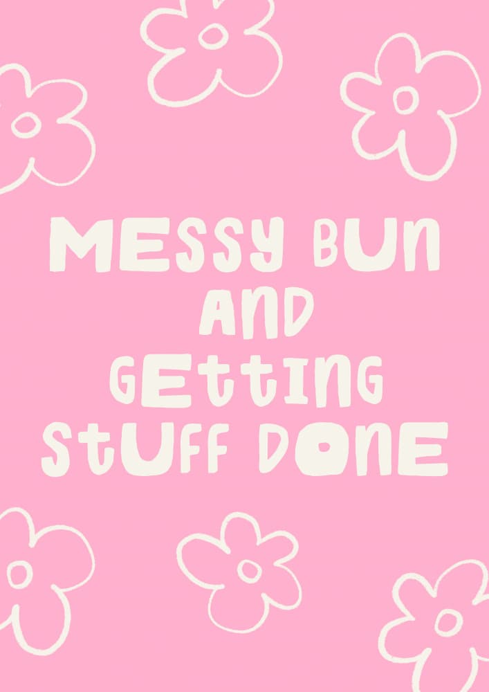 Messybun by Treechild — canvas wall art