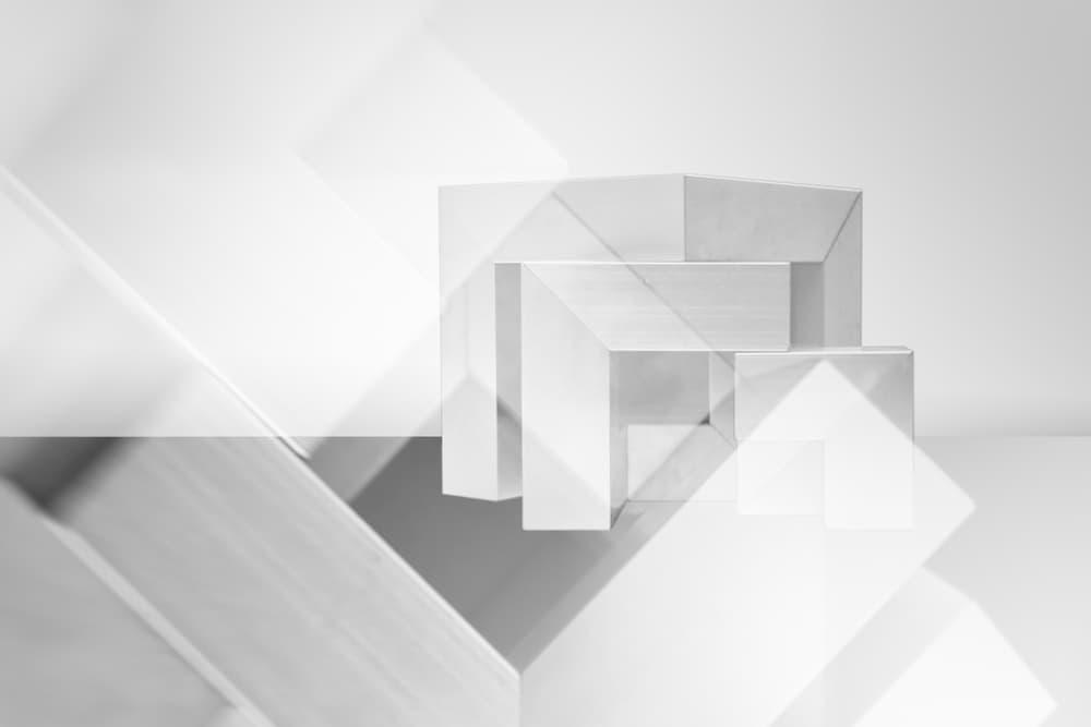 Modern Geometric Forms by Luc Vangindertael (laGrange) — canvas wall art