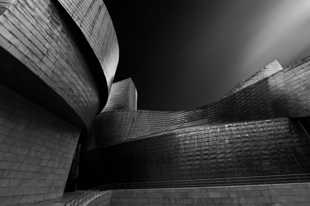 Dynamic Museum Forms by Jorge Pimenta — canvas wall art
