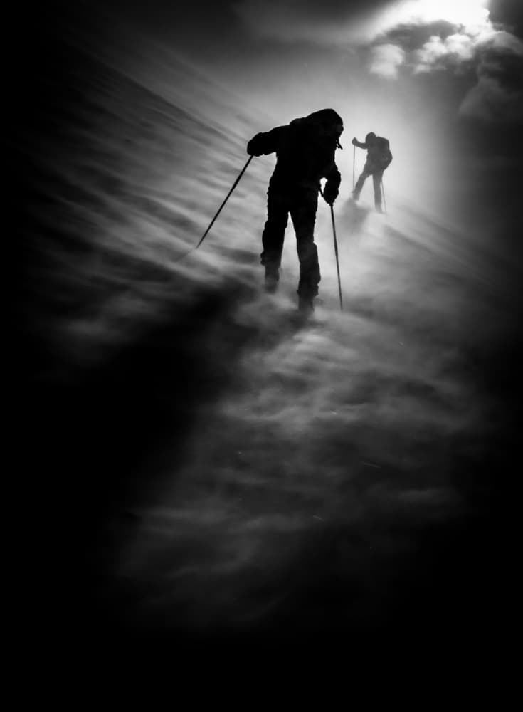 Dramatic Mountain Climb by Sandi Bertoncelj — canvas wall art
