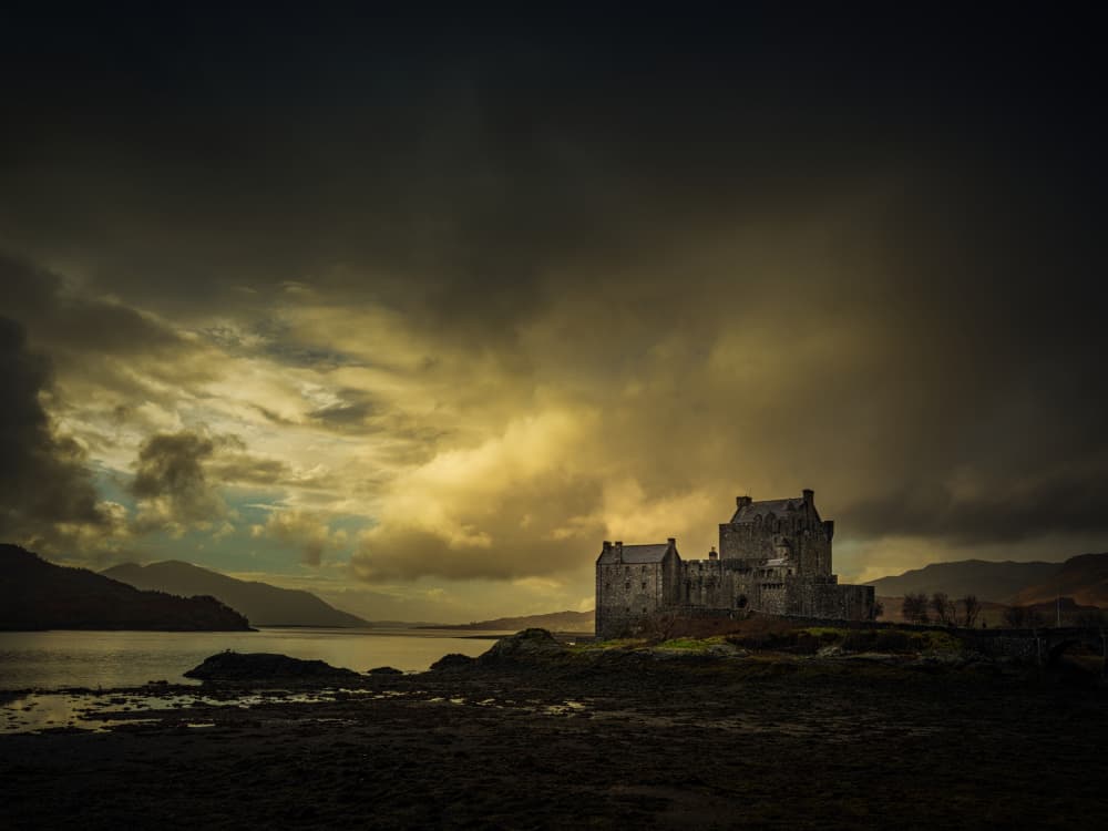 Eilean Donan Castle Highlands by Radek Pohnan — canvas wall art