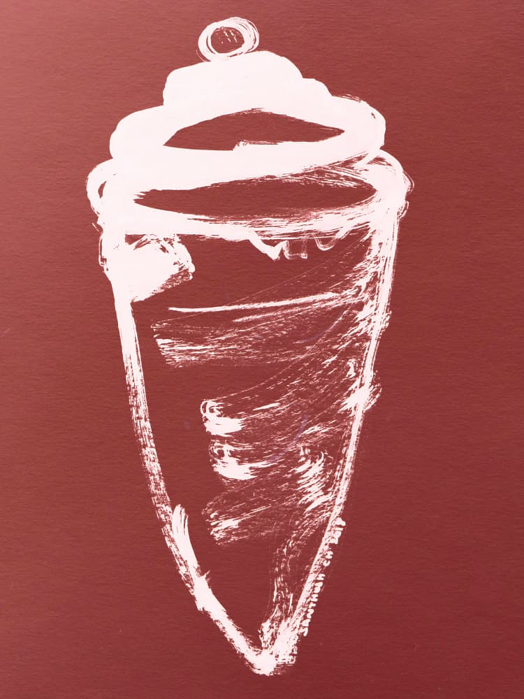 Sweet Ice Cream Cone by Santhosh ch — canvas wall art