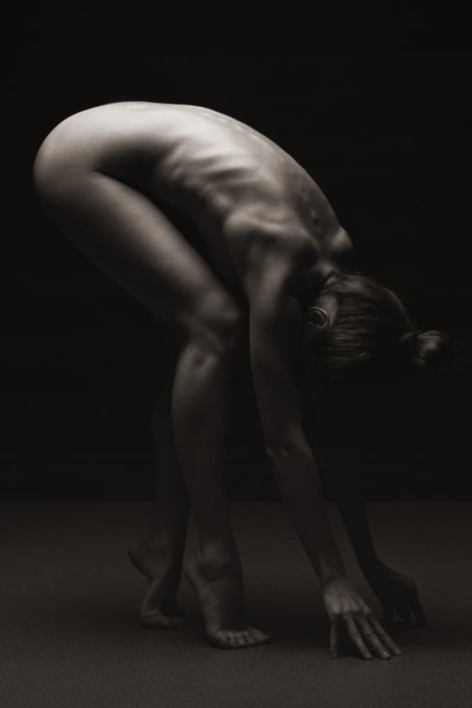 Graceful Nude Form by Anton Belovodchenko — canvas wall art