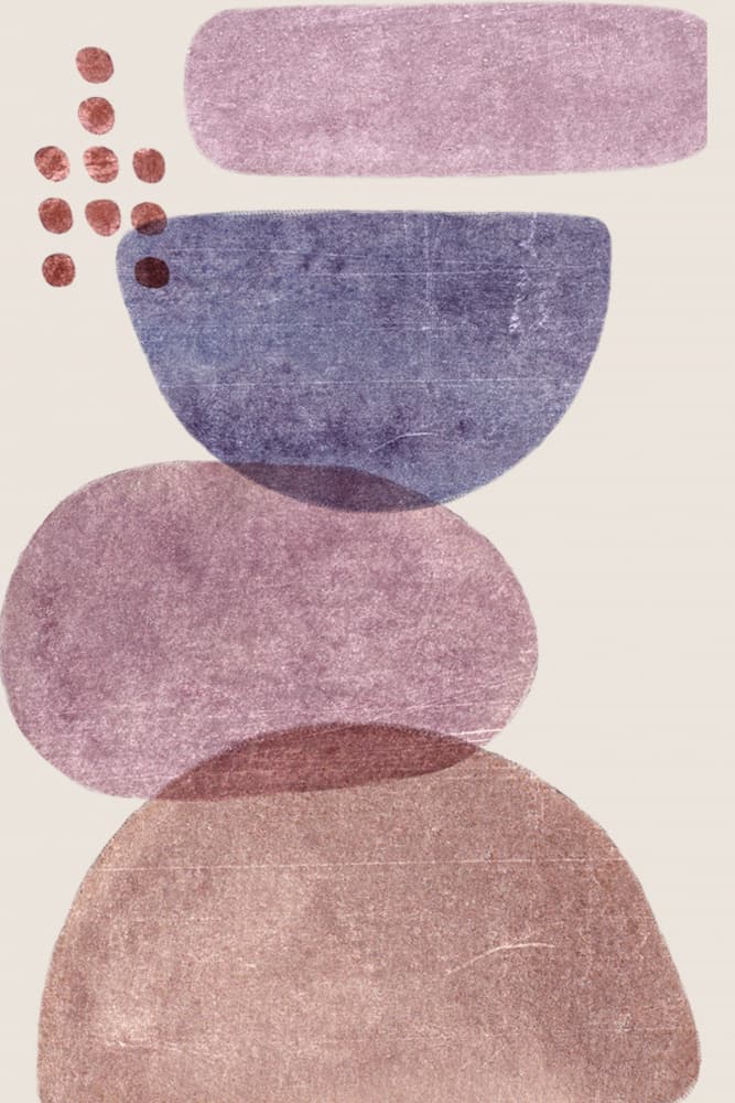 Layered Harmony by THE MIUUS STUDIO — canvas wall art
