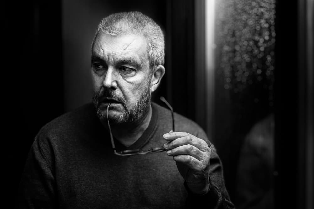 Man Deep In Thought by Stefan Eisele — canvas wall art