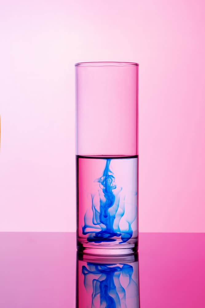 Fluid Blue Motion by Julia Ramiro — canvas wall art